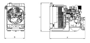 دیزل ژنراتور کامینز ۶CTA8.3-G2