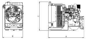 دیزل ژنراتور کامینز NT855-G6
