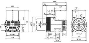ژنراتور مکالته مدل ECO 38-1SN4