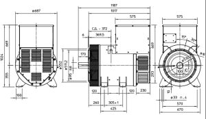 ژنراتور مکالته مدل ECO 40-2S4
