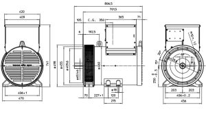 ژنراتور مکالته مدل ECP 34-2S4