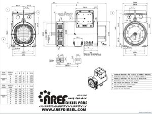 ژنراتور مکالته 30 کاوآ مدل ECP28-V4C